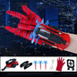 Superhero Launcher with Silk Glove Spiders Web Wrist Set Shooters Toy Anime Figures Cosplay Props for Children Kids Toys Gifts