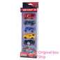 Disney Pixar Cars set Lightning McQueen Sheriff mack Truck Diecast Metal Car 2 1 3 box dinoco racer car Toy Boy Gift for kids