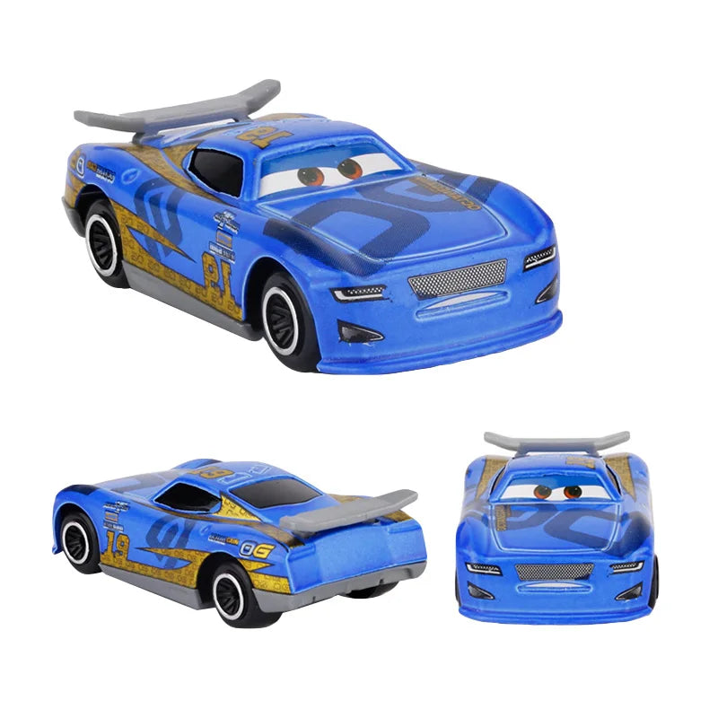 Disney Pixar Cars set Lightning McQueen Sheriff mack Truck Diecast Metal Car 2 1 3 box dinoco racer car Toy Boy Gift for kids